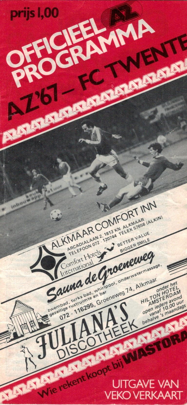 AZ Programma 11-nov-1981 Twente thuis